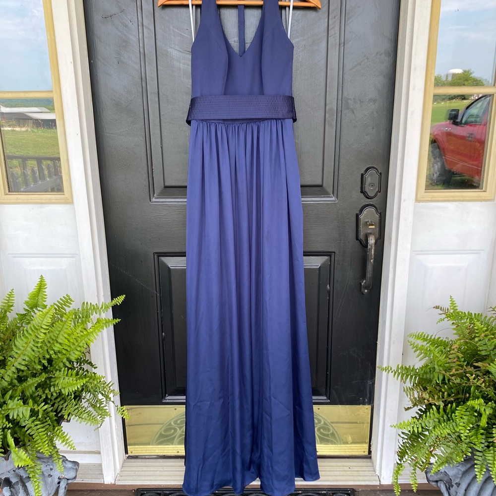 Vera Wang WHITE Halter Gown